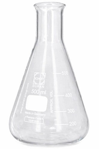 Erlenmeyer flask, narrow neck, 500 ml