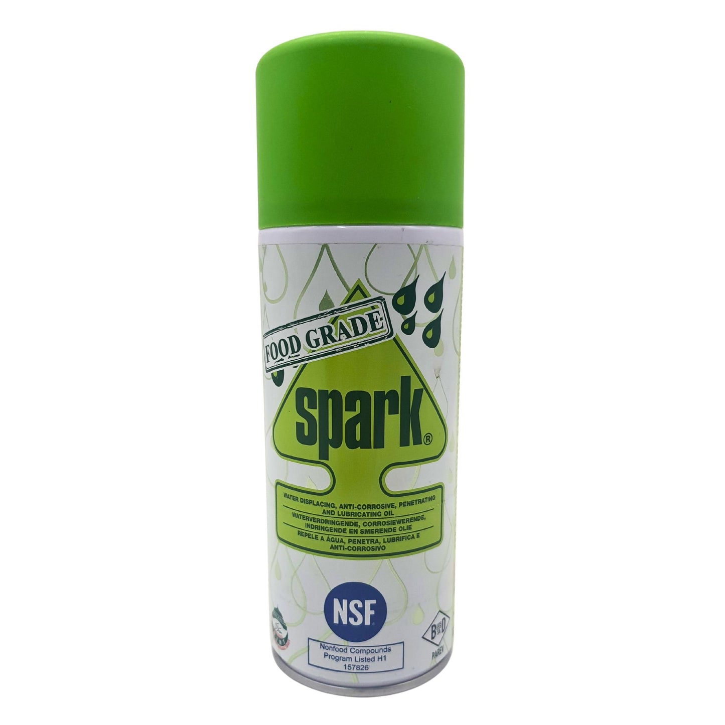 Food grade lubricant spray