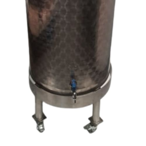 Economy tank stand with wheels