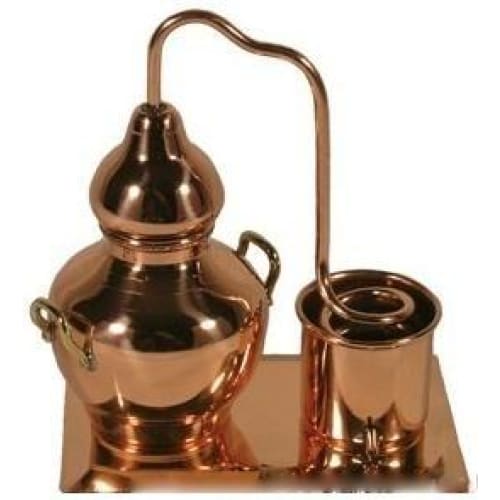 Still: Miniature still on copper base - ornamental(10cm)