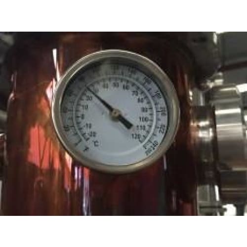 Horizontal thermometer