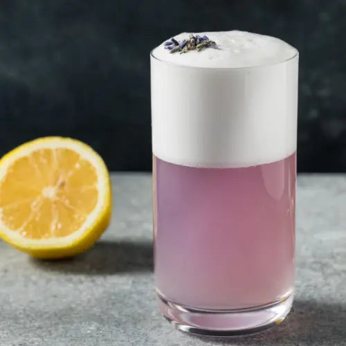 Lavender Liqueur Ramos Fiz