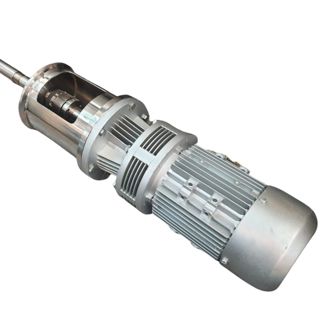 Agitator with motor