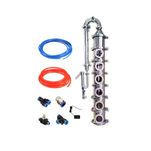 12 Inch 6 Plate Column (Complete Kit)