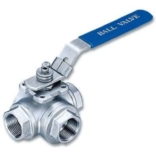 3-way ball valve (22mm)