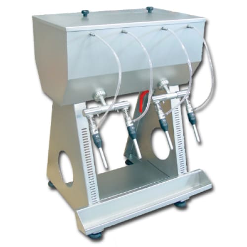 Bottle filler: level filler 4 head with pump