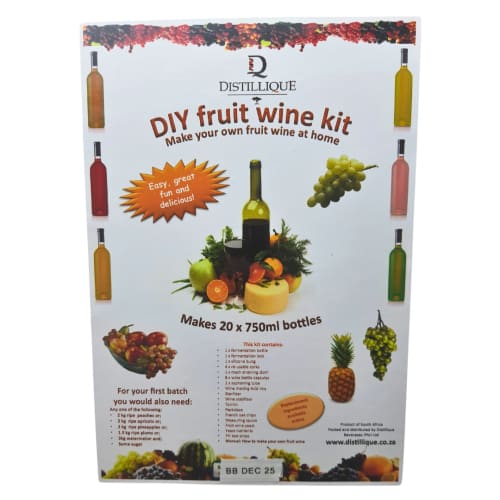 DIY Home fruit wine kit