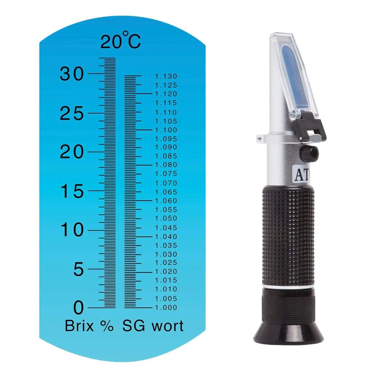 Brix SG Refractometer with Scale