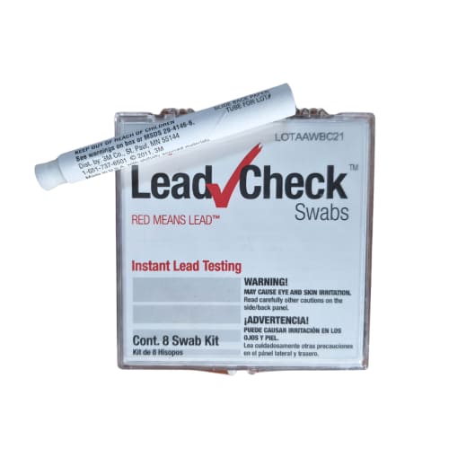 Lead test swab - Box of 8 swabs (8)