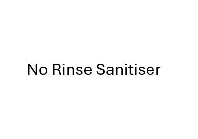 No Rinse Sanitiser (500mL)
