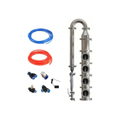 Plate Column (Complete Kit) - 4 inch Kit