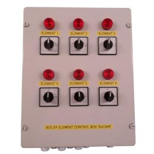 Control box - 6 x elements