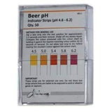 pH test strips ph 4.6 to 6.2 for beer
