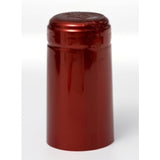 Wine PVC Capsules (Pack of 12) - Red (Cherry)